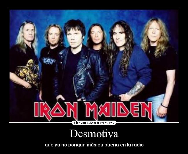 Desmotiva - que ya no pongan música buena en la radio