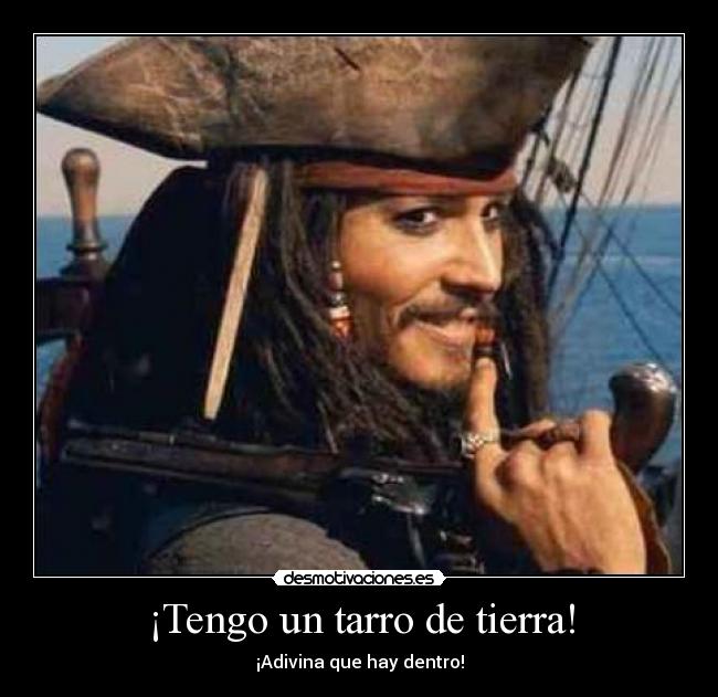 ¡Tengo un tarro de tierra! - ¡Adivina que hay dentro!