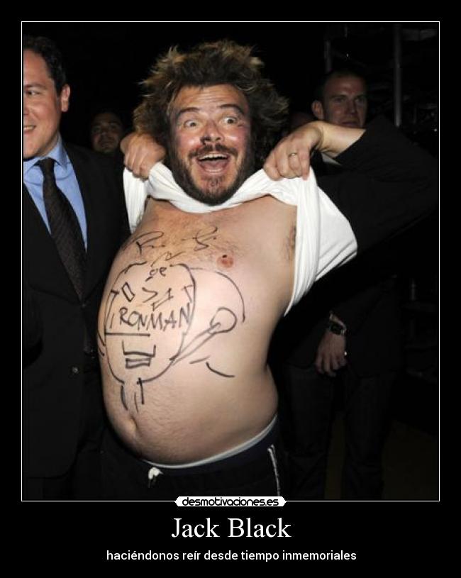 carteles jack black desmotivaciones