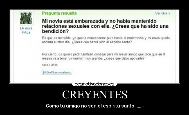 CREYENTES -