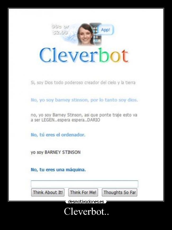 Cleverbot.. -