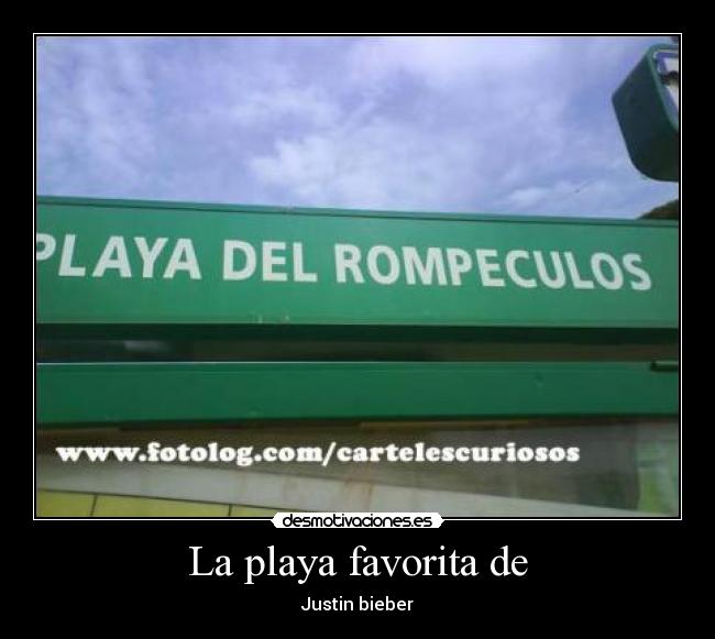 La playa favorita de - 