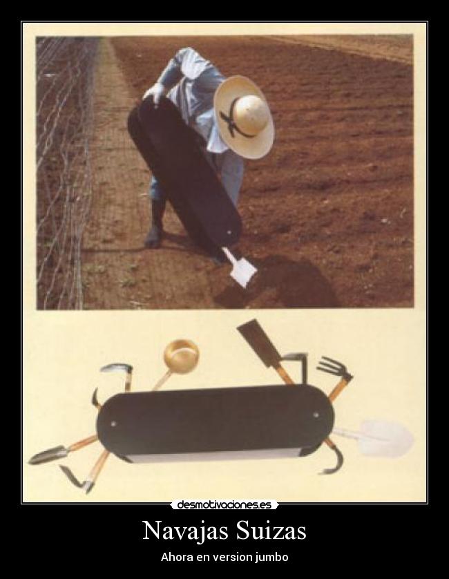 Navajas Suizas - Ahora en version jumbo