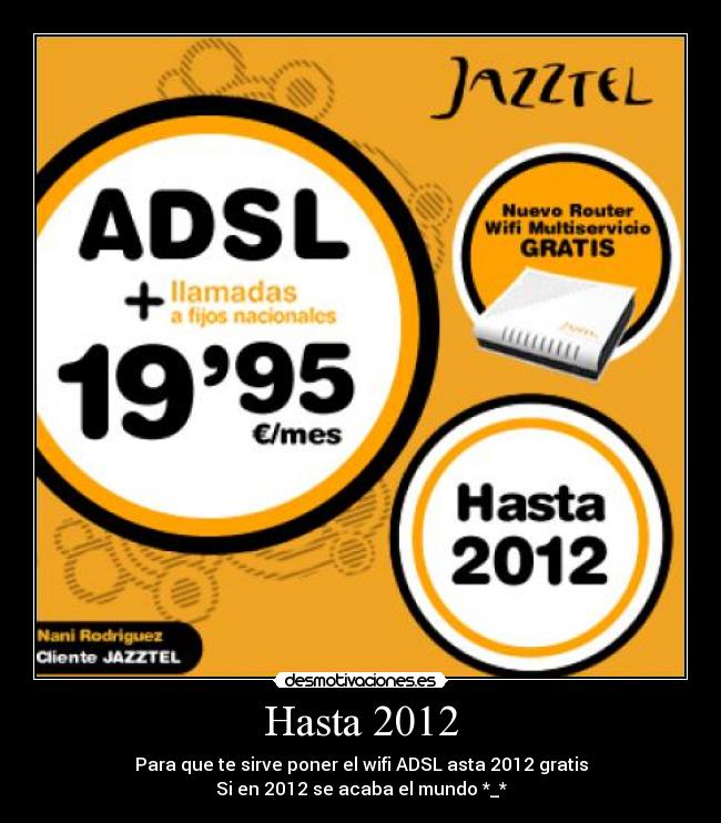 Hasta 2012 - 