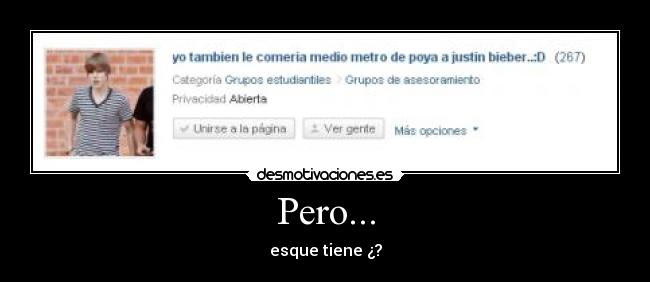 Pero... -