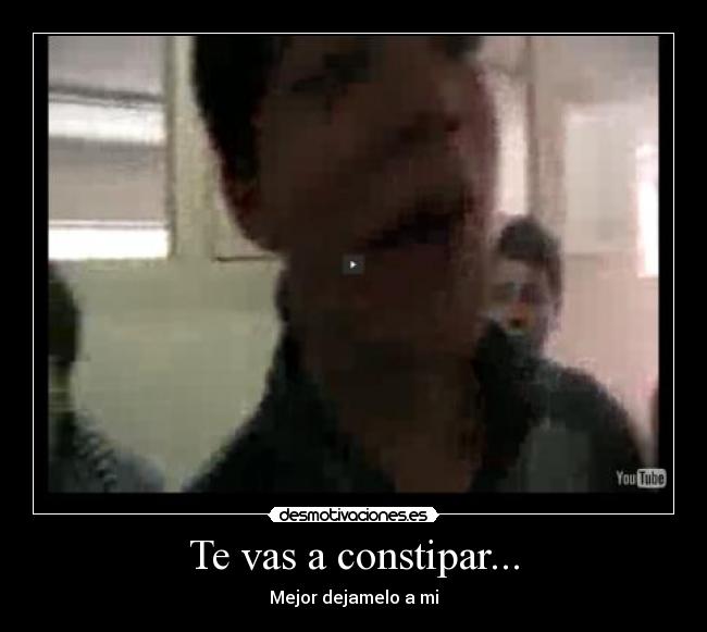 Te vas a constipar... - 