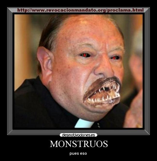 MONSTRUOS - pues eso 