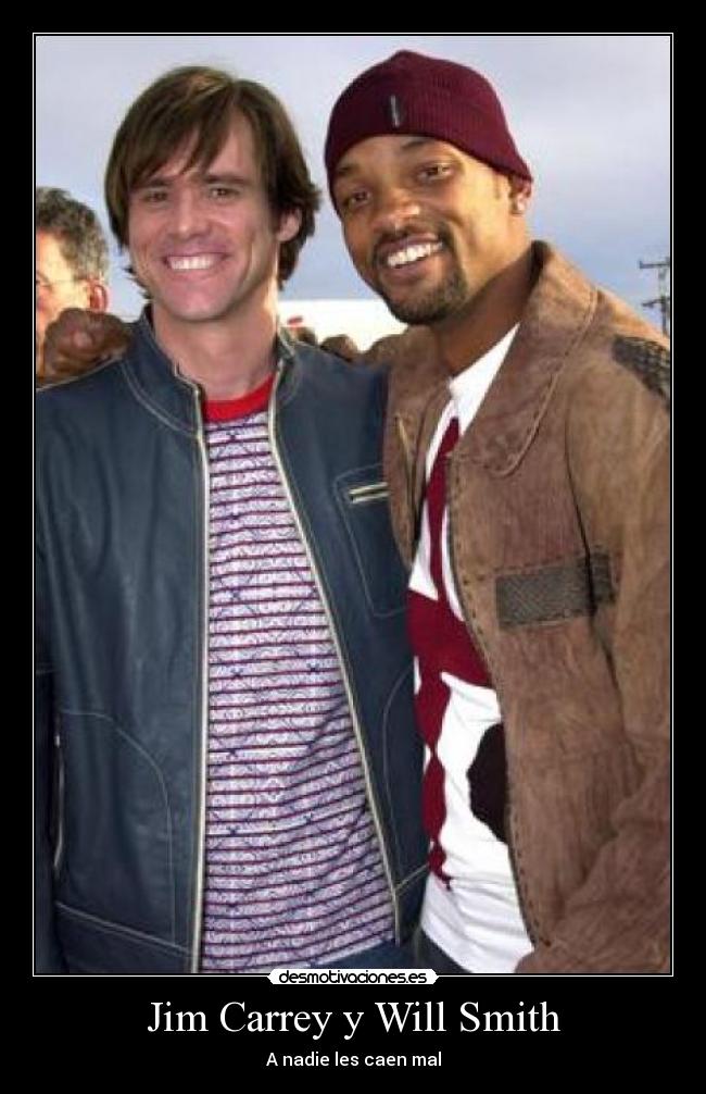 Jim Carrey y Will Smith -