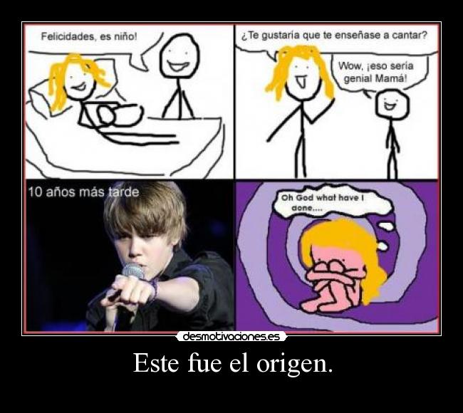 Este fue el origen. -