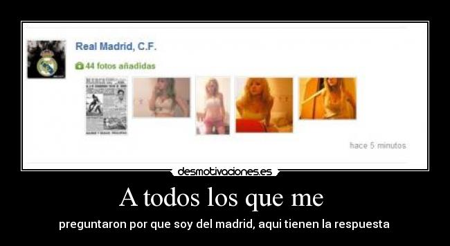 A todos los que me  - 