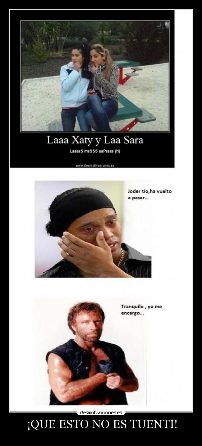 ¡QUE ESTO NO ES TUENTI! -