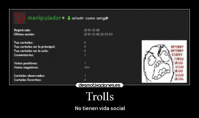 Trolls - No tienen vida social