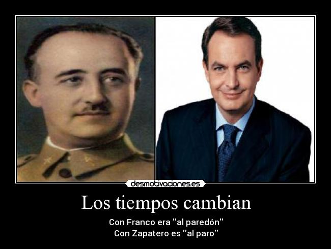 carteles zapatero paro desmotivaciones