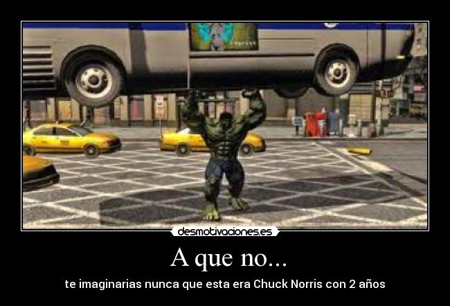  A que no... - te imaginarias nunca que esta era Chuck Norris con 2 años