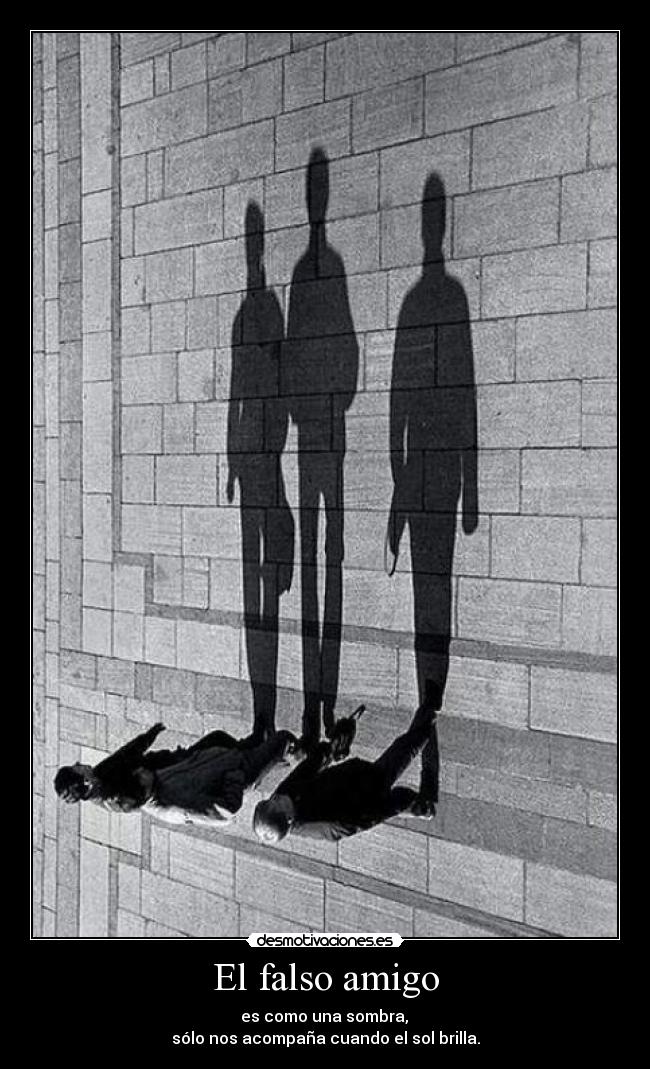 El falso amigo - 