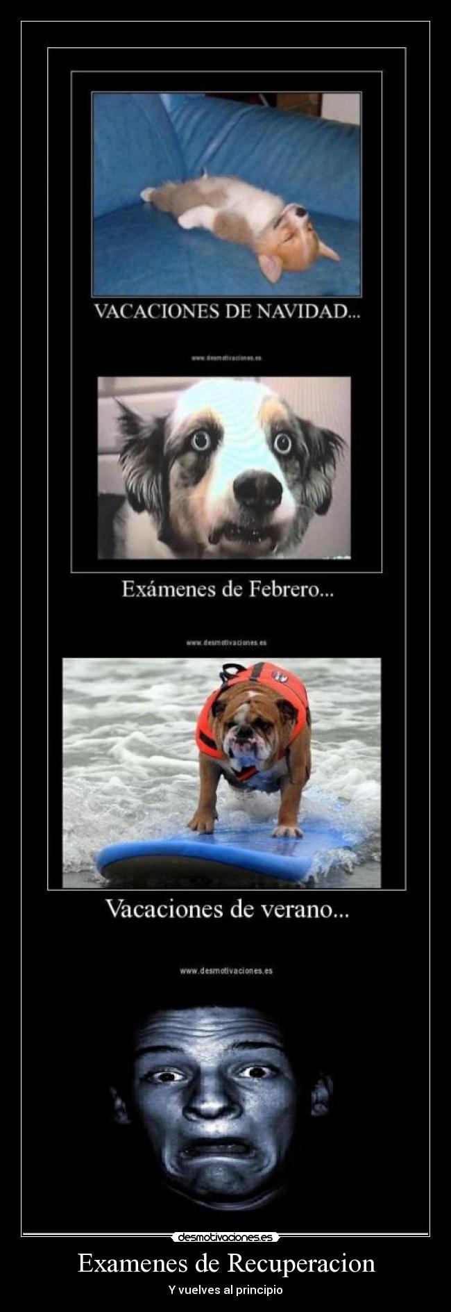 Examenes de Recuperacion - Y vuelves al principio