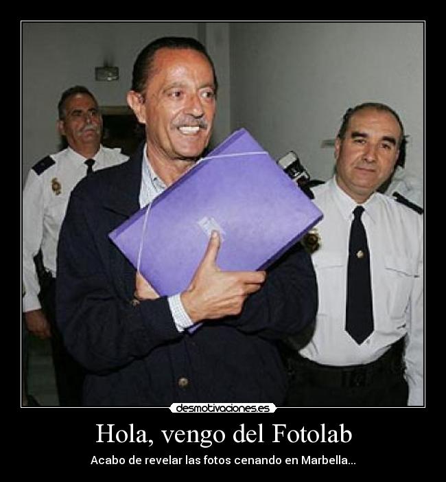 Hola, vengo del Fotolab -