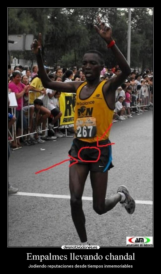 Empalmes llevando chandal -