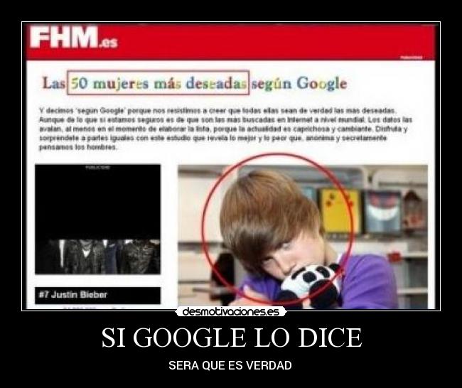 SI GOOGLE LO DICE - SERA QUE ES VERDAD 