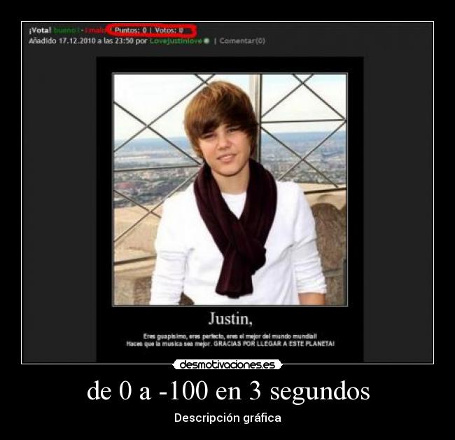 carteles justin bieber desmotivaciones