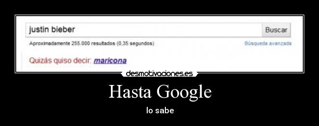 Hasta Google -