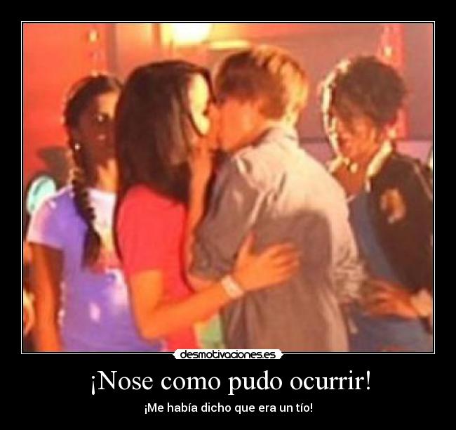 ¡Nose como pudo ocurrir! - ¡Me había dicho que era un tío!