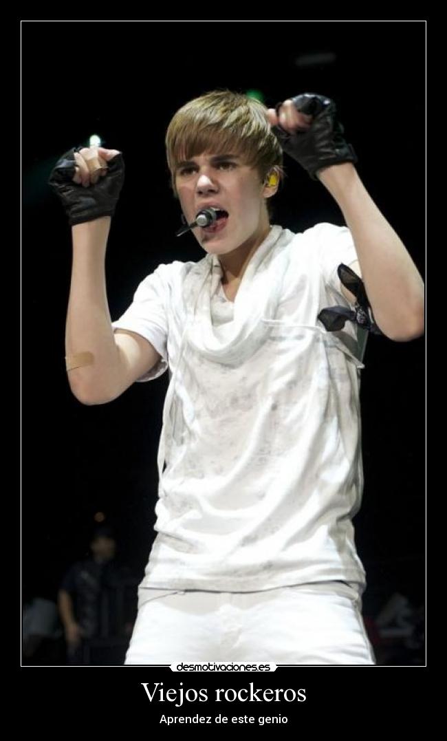 carteles justinbiebermola desmotivaciones