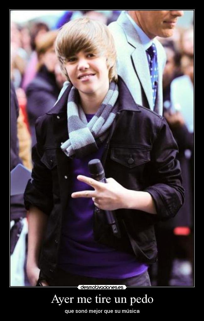 Ayer me tire un pedo -