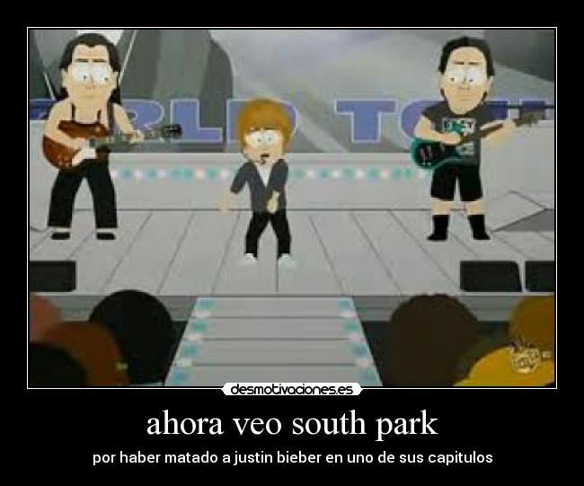 carteles south park desmotivaciones