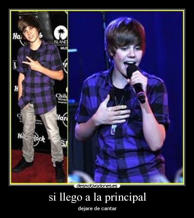 si llego a la principal -