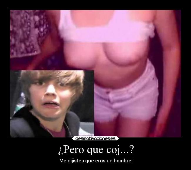 ¿Pero que coj...? -