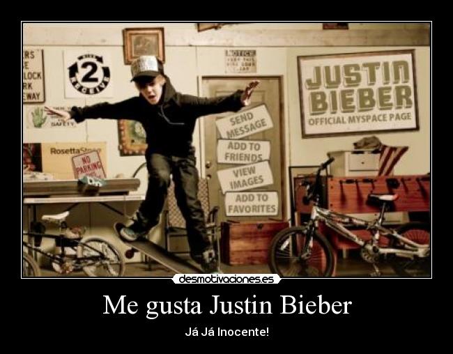 Me gusta Justin Bieber -