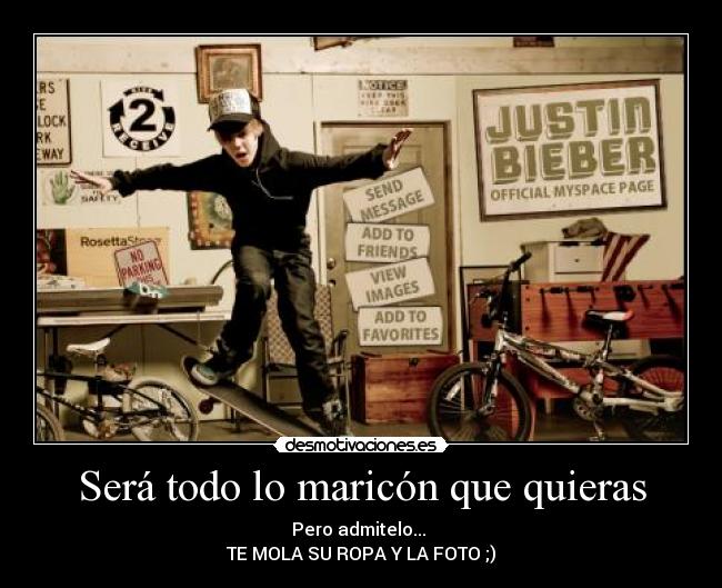 carteles sera todo maricon que quieras desmotivaciones