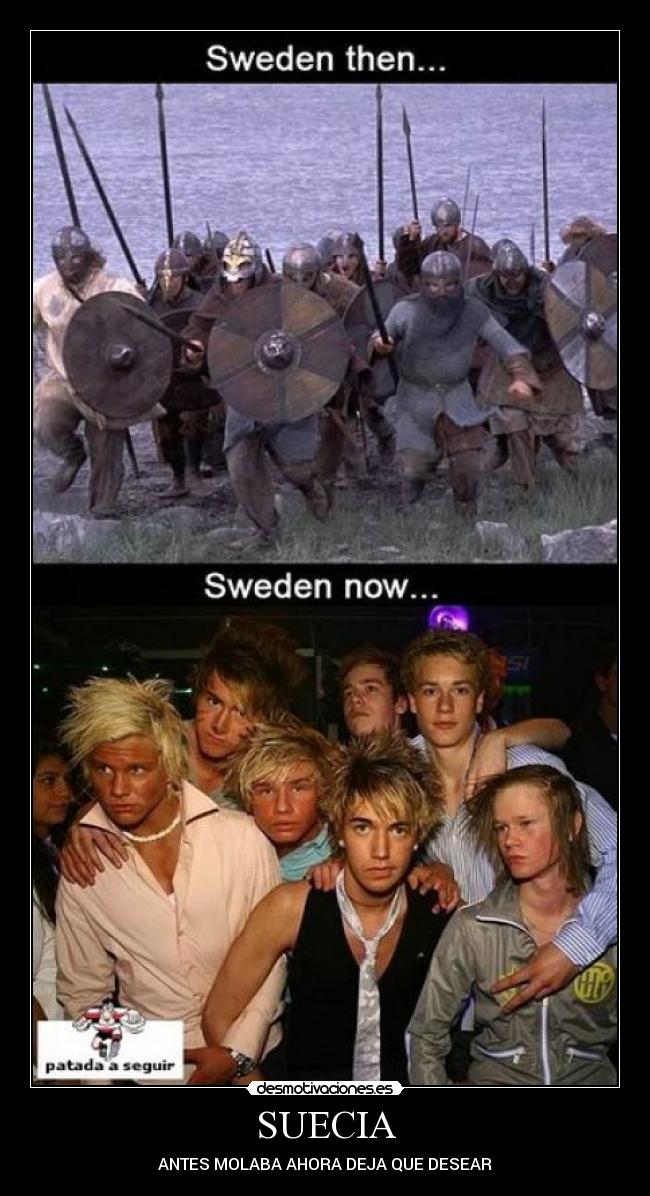 SUECIA - ANTES MOLABA AHORA DEJA QUE DESEAR