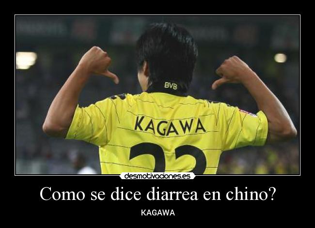 Como se dice diarrea en chino? - KAGAWA