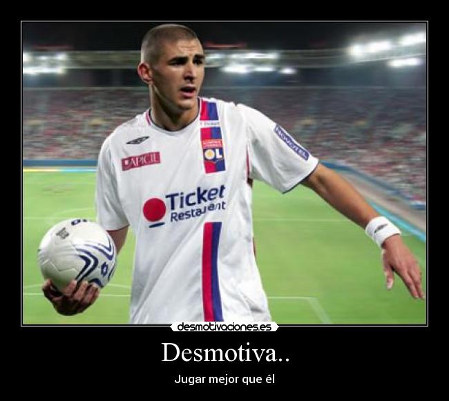 Desmotiva.. - Jugar mejor que él