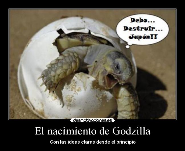 El nacimiento de Godzilla -
