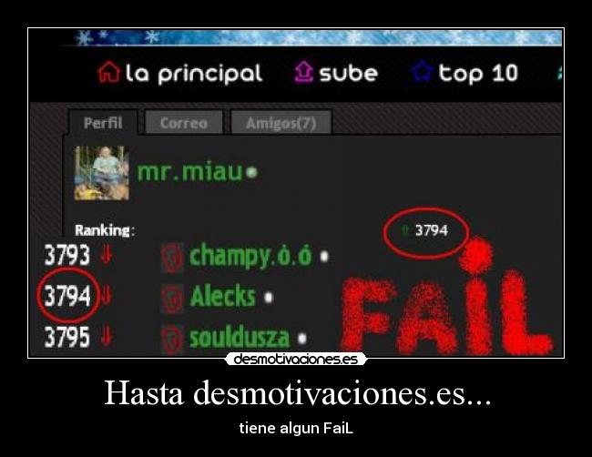 Hasta desmotivaciones.es... -