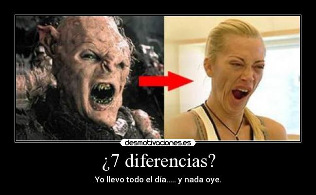 ¿7 diferencias? -