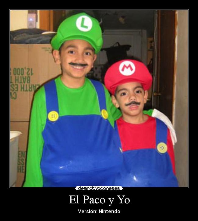 El Paco y Yo - Versión: Nintendo