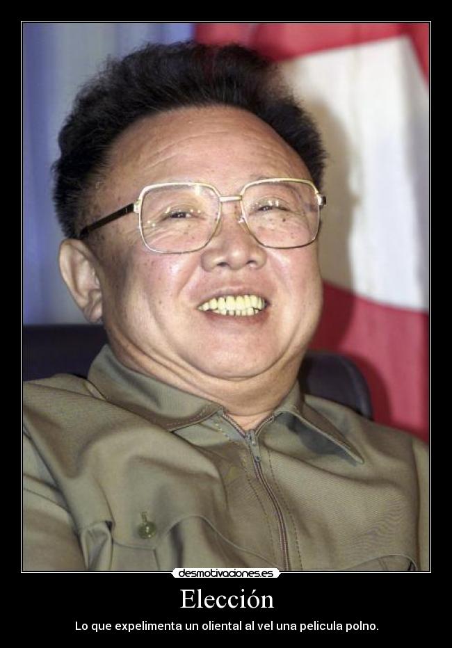 Elección - Lo que expelimenta un oliental al vel una pelicula polno.