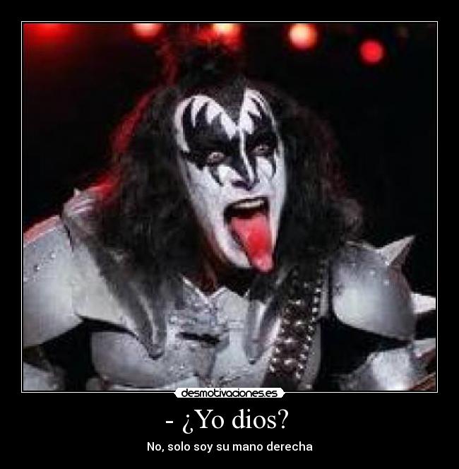 carteles dios kiss desmotivaciones