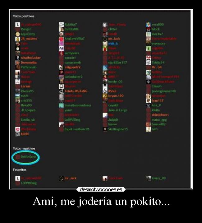 Ami, me jodería un pokito... - 