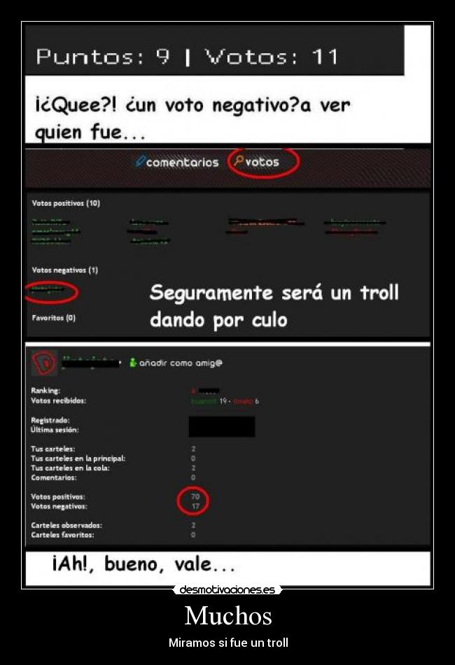 Muchos - Miramos si fue un troll