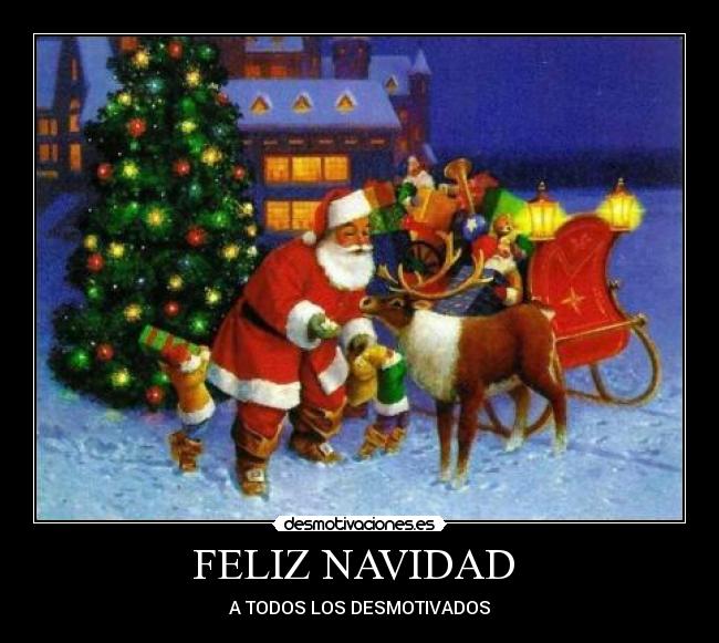 FELIZ NAVIDAD -