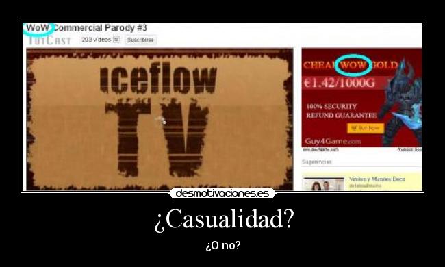 ¿Casualidad? -
