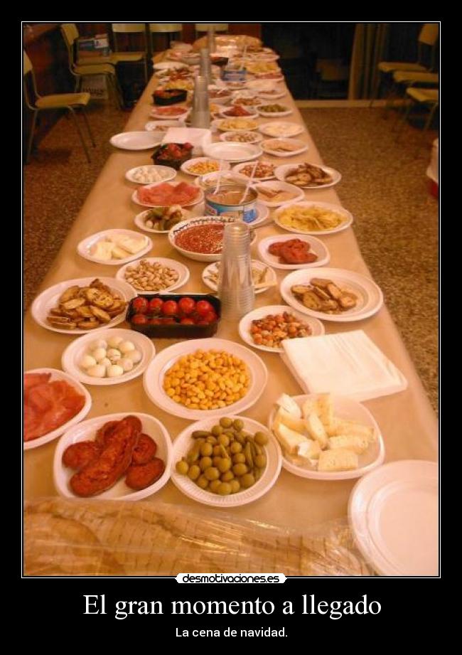 El gran momento a llegado - 