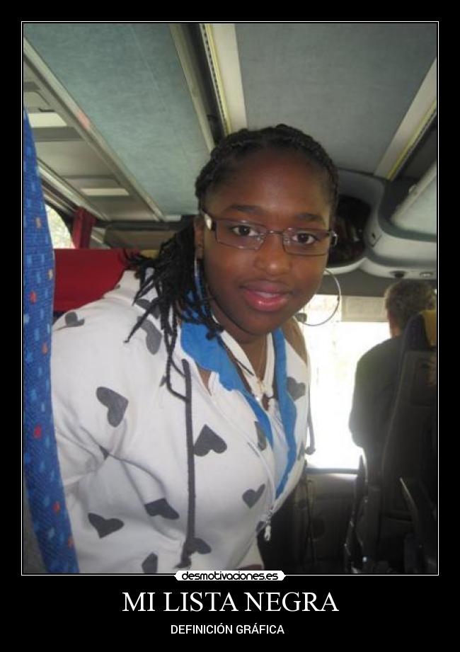 MI LISTA NEGRA - 