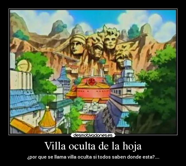 Villa oculta de la hoja - 