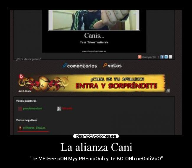 La alianza Cani -